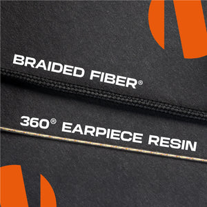 N-ear: 360® Original Dual Radio Earpiece w. Braided Fiber