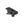 N-ear: Black Metal Covert Earpiece Clip W. Cable Guide