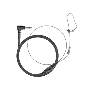 N-ear: 360 Flexo® Radio Earpiece W. Tactical In-Line Mic - 3.5mm Connection